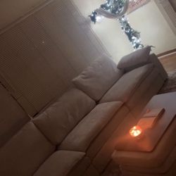 Off White Oversized Modular Sectional 119โ