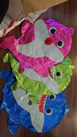 Baby shark balloons