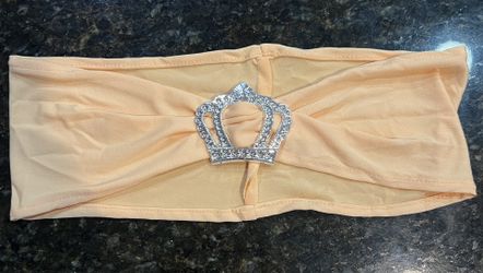 Chair Sashes With Crown 50 Pieces