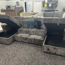 Double Chaise Sectional
