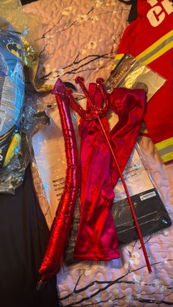 Red Devil Halloween Costume Accessory Set