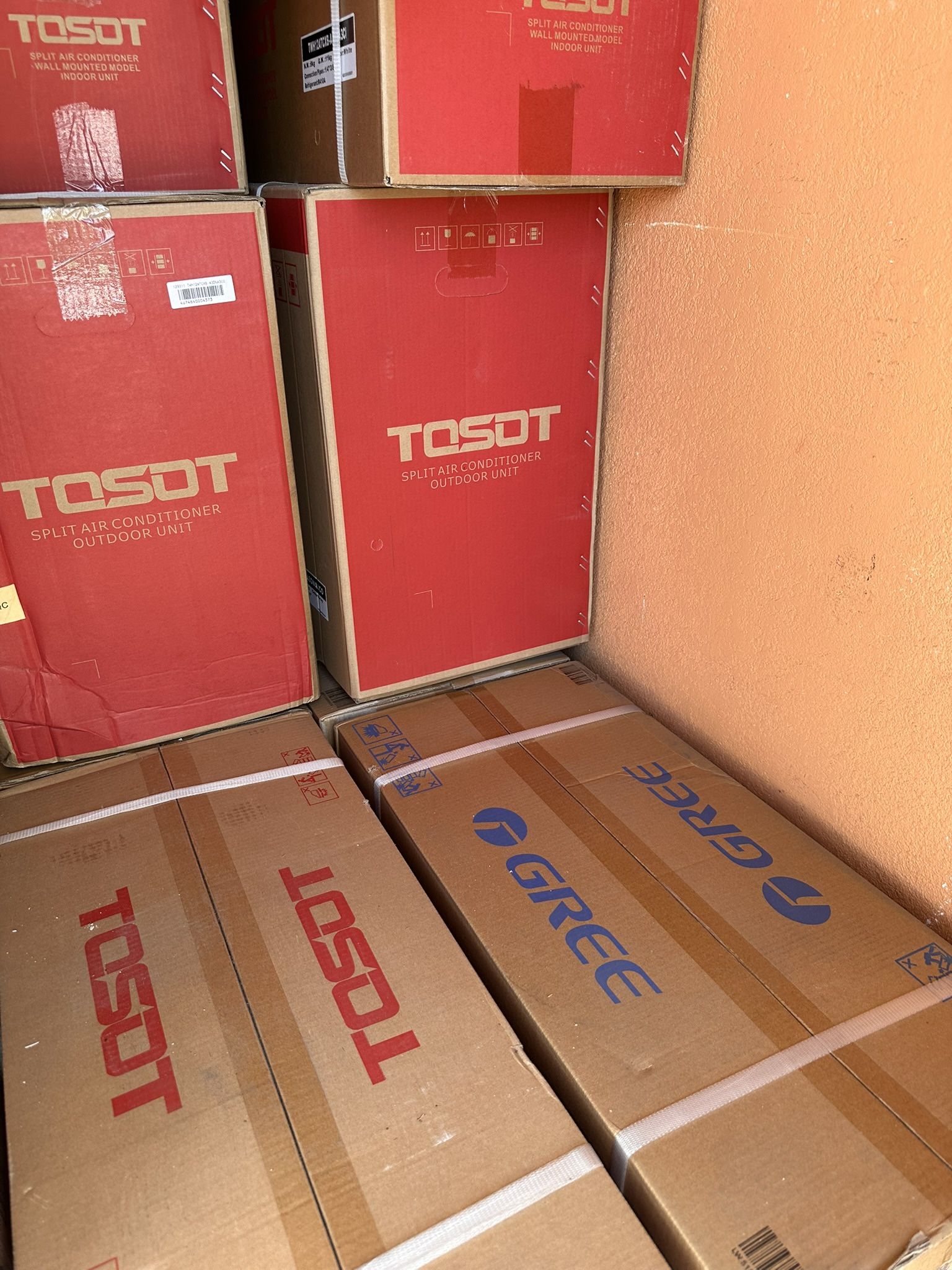 New In Box Mini Split 12k BTU 9k BTU 110V