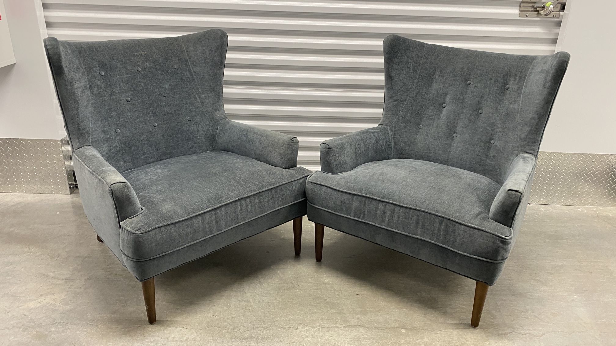 FOUR HANDS CLERMONT CHAIR-CHARCOAL WORN COLOR