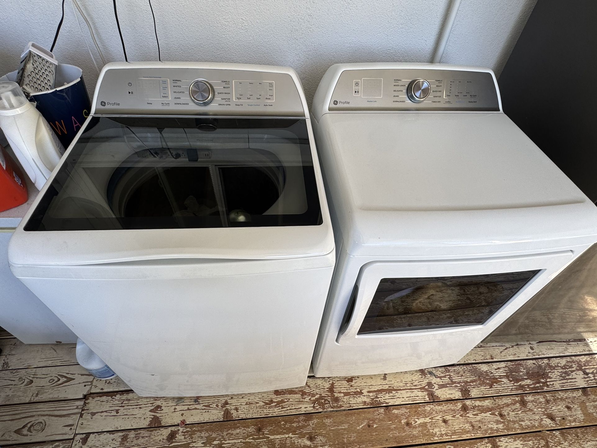 WASHER AND DRYER
