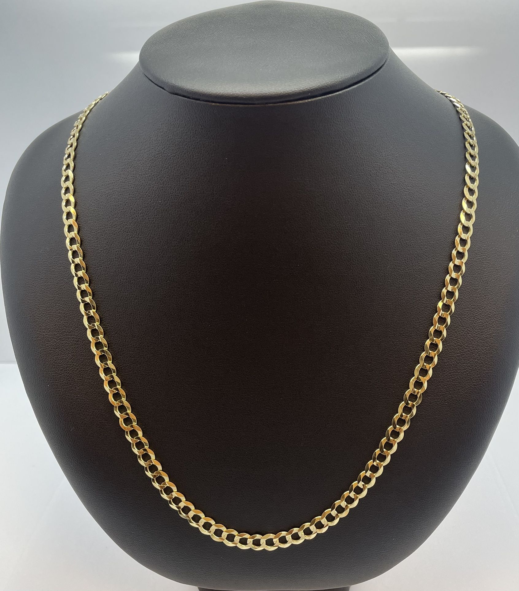 10K Gold Cuban Chain. New 