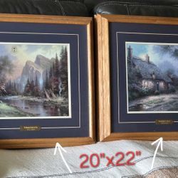 Thomas Kinkade Framed Painting 
