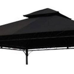 Black Canopy Top Replacement 13 By 13