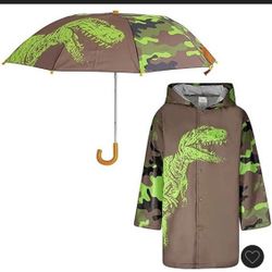 Umbrella and Rain jacket 