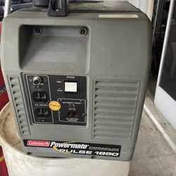 Coleman power mate 1800 generator