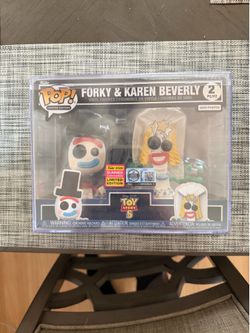 Forky And Karen Beverly 2-Pack Funko Pop (LE 3500) - SDCC 2026 Shared Sealed