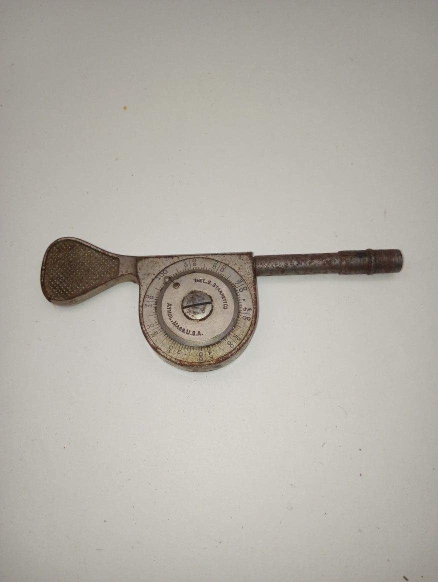 The l.s. starrett co. Speed indicator gage.