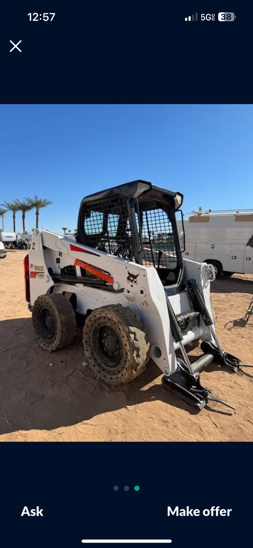 2014 Bobcat Skid Steer S650
