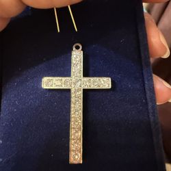 Rhinestone Cross Pendant
