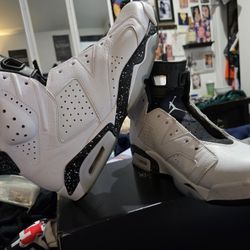 Jordan Men's 6 Retro Reverse Oreo White/Black