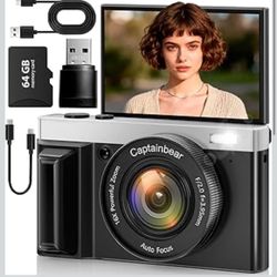 🎁 4K Digital Camera