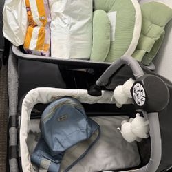 Playard With Bassinet $60