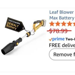 New Cordless Leaf Blower 280MPH – Gutter & Yard | DeWalt Tool Only