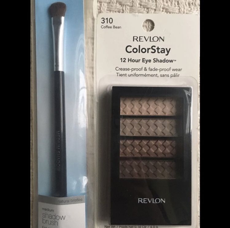 Revlon ColorStay Eyeshadow & StudioTools Shadow Brush