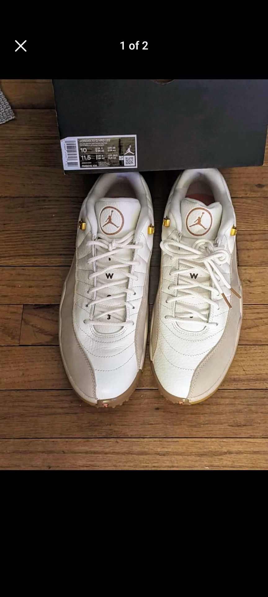Micheal Jordan 12 Golf Shoes Men's 10. 