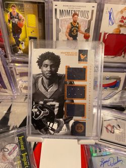 Braxton Miller Rookie Triple Memorabilia Card /49