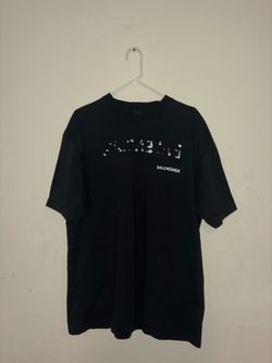 Brand new  men’s  Balenciaga oversized hand drawn t-shirt size Large with tags