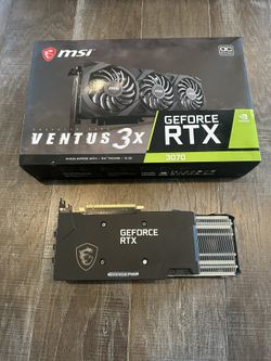 MSI GeForce RTX 3070 Ventus 3X OC 8GB GDDR6 GPU