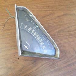 Original Speedometer Head From 1955 Chevy 2nd Series Pick Up Truck