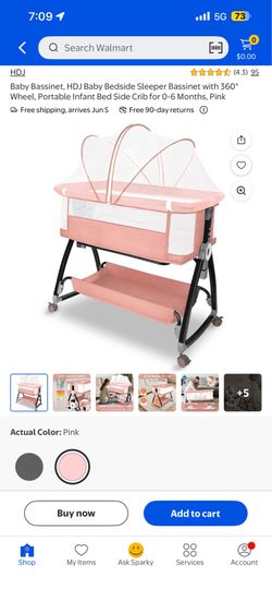 Bedside bassinet