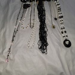 Vintage And Current Necklaces