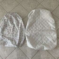 Pack N Play Waterproof Mattress Cover And Fitted Sheet Combo Playpen Mini Crib 