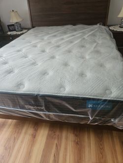 Colchon queen BEAUTYREST HARMONY SEAQUAL TOGETHER FOR OCEAN