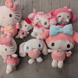 Hello Kitty Sanrio Plush Toys