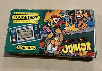 Nintendo Game and Watch Pocketsize Donkey Kong Jnr DJ-101(TESTED
