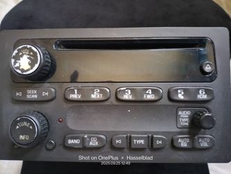 Original Stereo/CD Player For 2005 Trailblazer