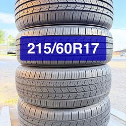 ⚠️‼️ SALE 215/60R17 MASTERTRACK SET $220 Cash ⚠️‼️