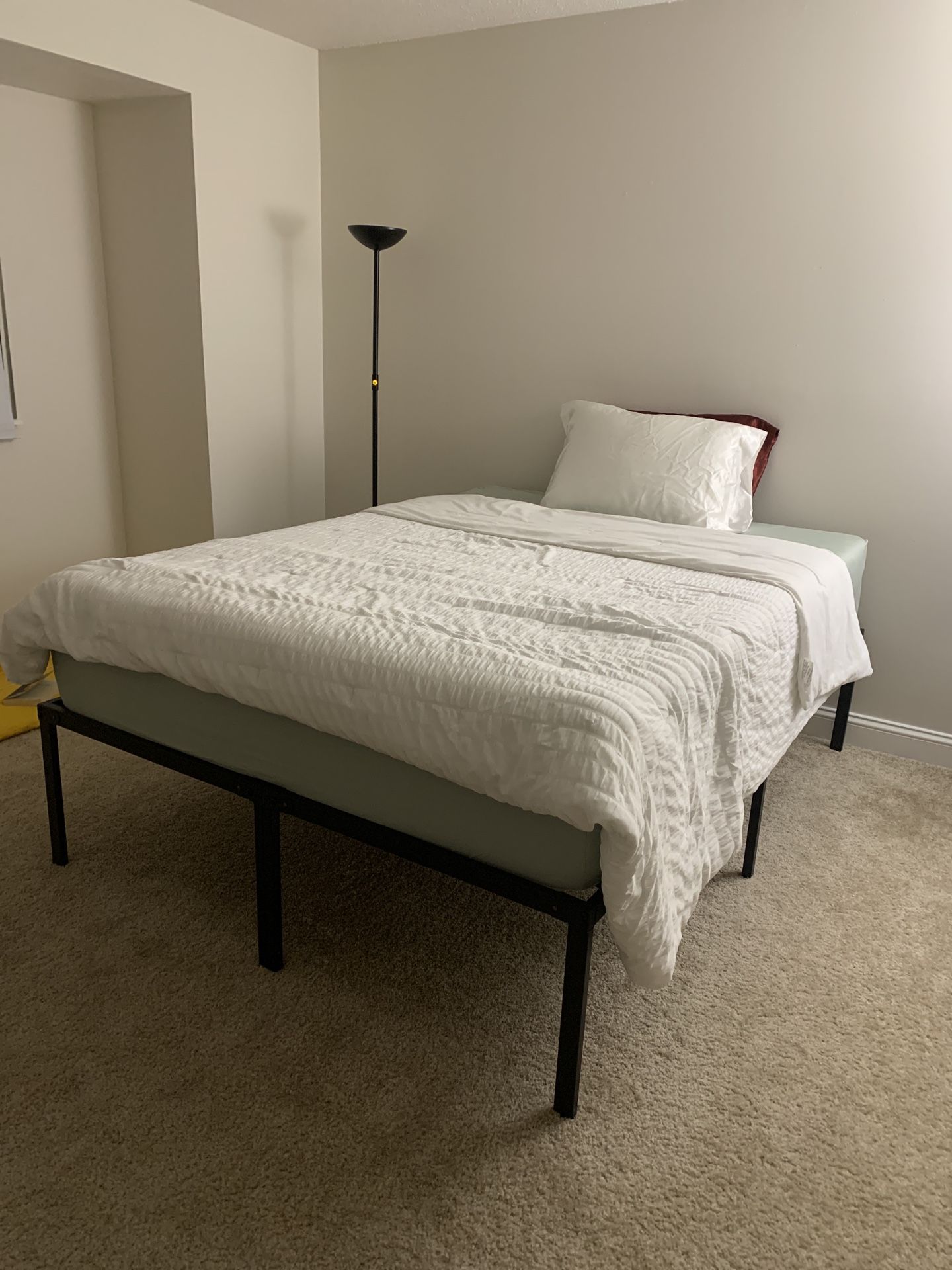 Queen mattress 12 Inch With Queen Bed Frame