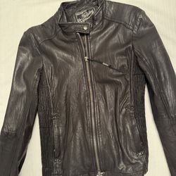 Ladies Leather Jacket By Replay