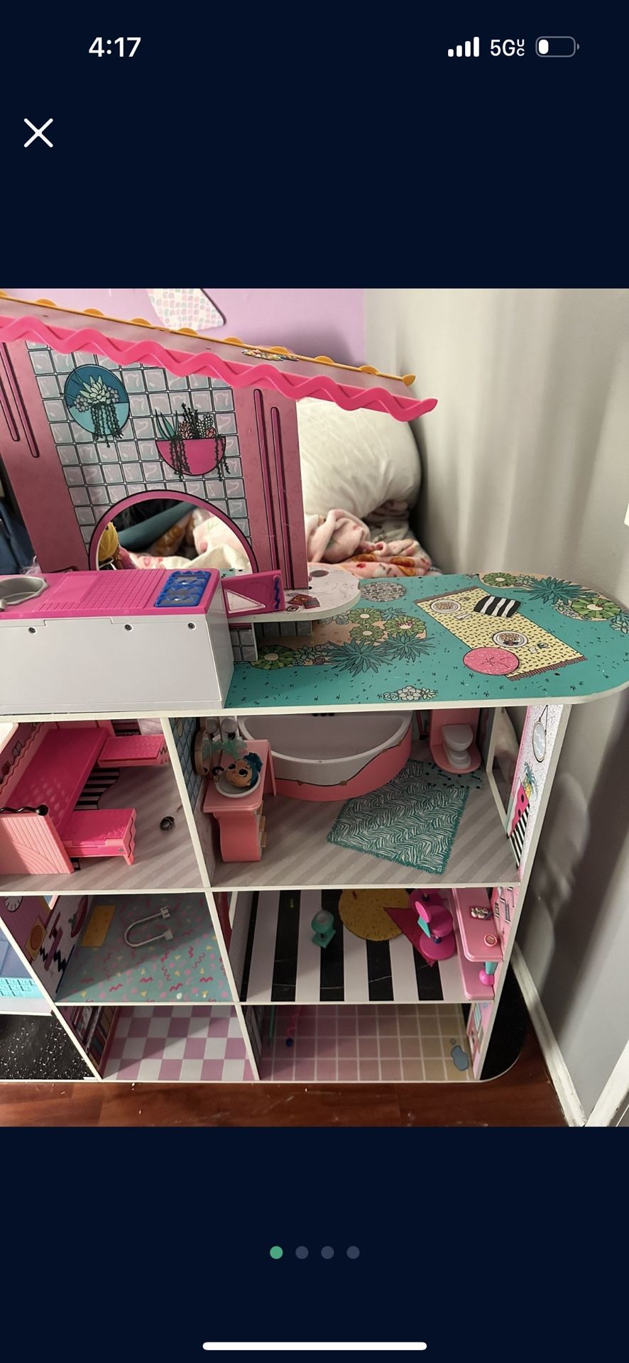 lol Doll House With Furniture