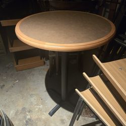Mini Bar Table With 3 Bar Stools