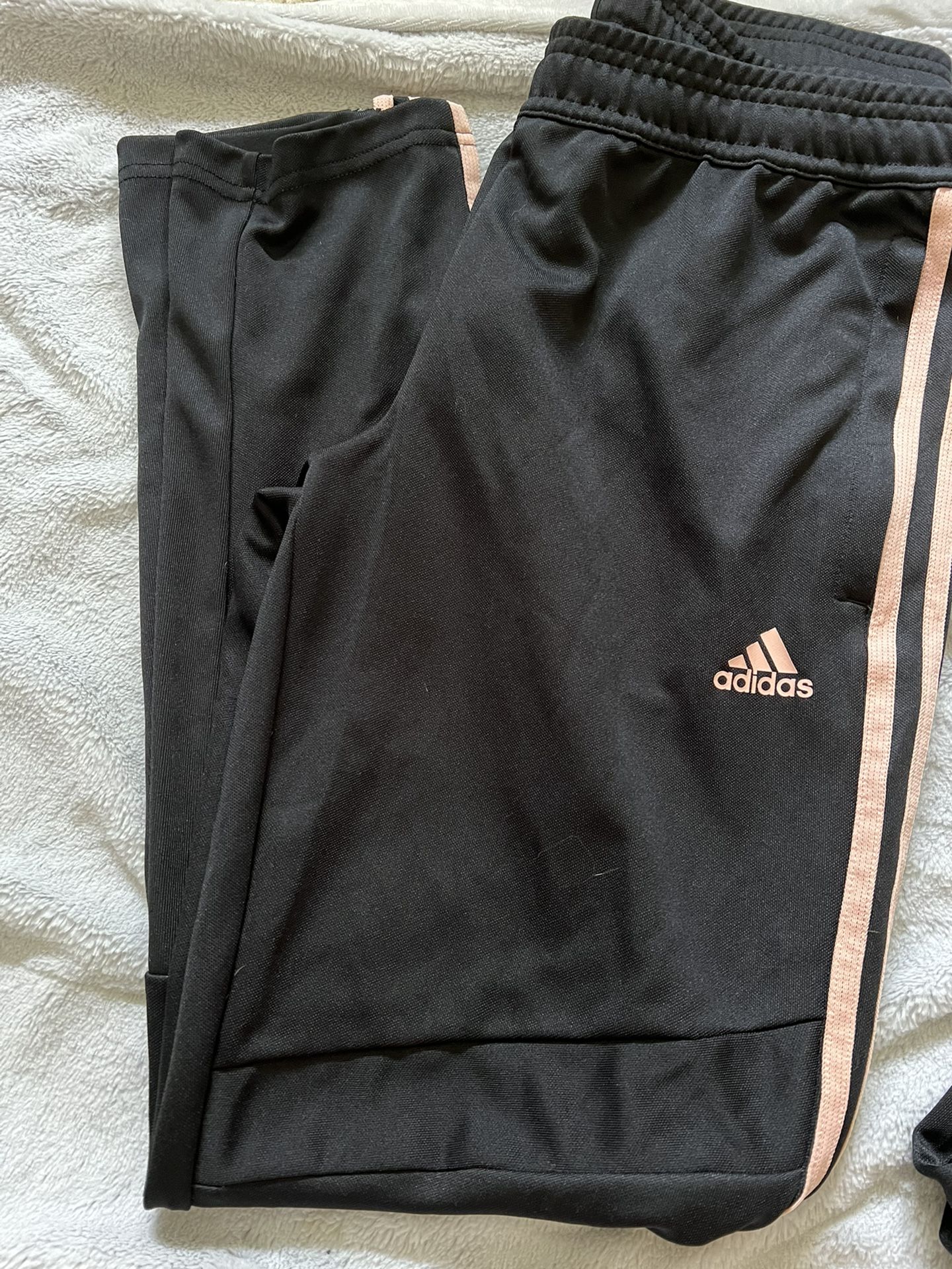 Adidas Jogger W/ Pink Stripes