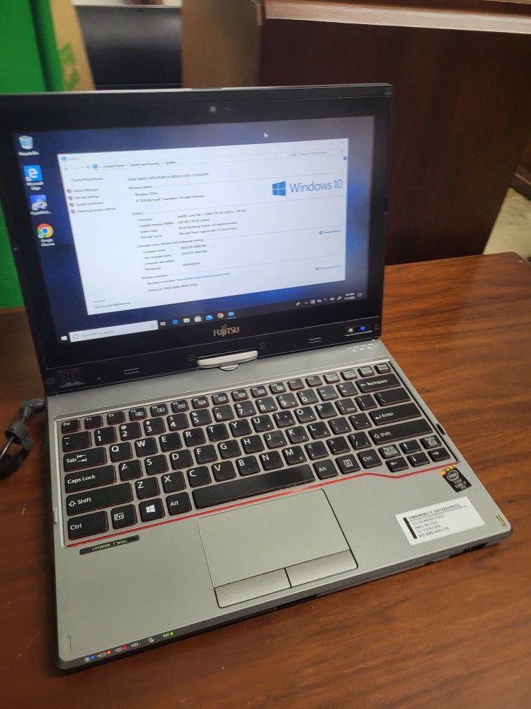 FUJITSU LIFEBOOK T725 CORE i7 WITH 8G MEMORY SPEED LAPTOP (LAP7)