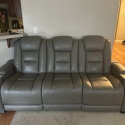 Leather Couch And Loveseat