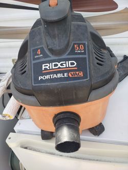Rigid vacuum cleaner works great needs holes