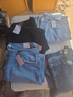 PANTALONES DE MUJER tallas 18,20 y 3x NUEVOS