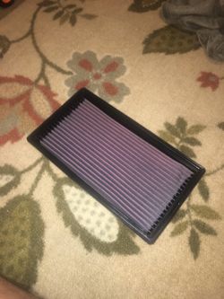 K&N intake filter