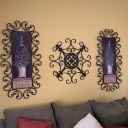 Wrought Iron Set $60 Middle Piece $30 