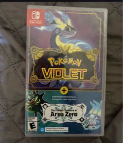 Nintendo switch Pokémon violet + expansion pack new $70price firm