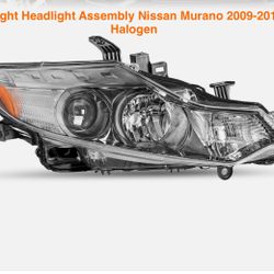 Right Headlight Assembly Nissan Murano 2 Halogen