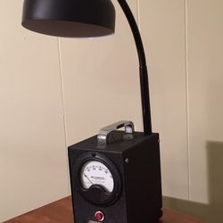 Vintage Steampunk Mancave Metered Light 