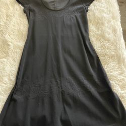BLACK ELEGANT SUNDRESS size 8